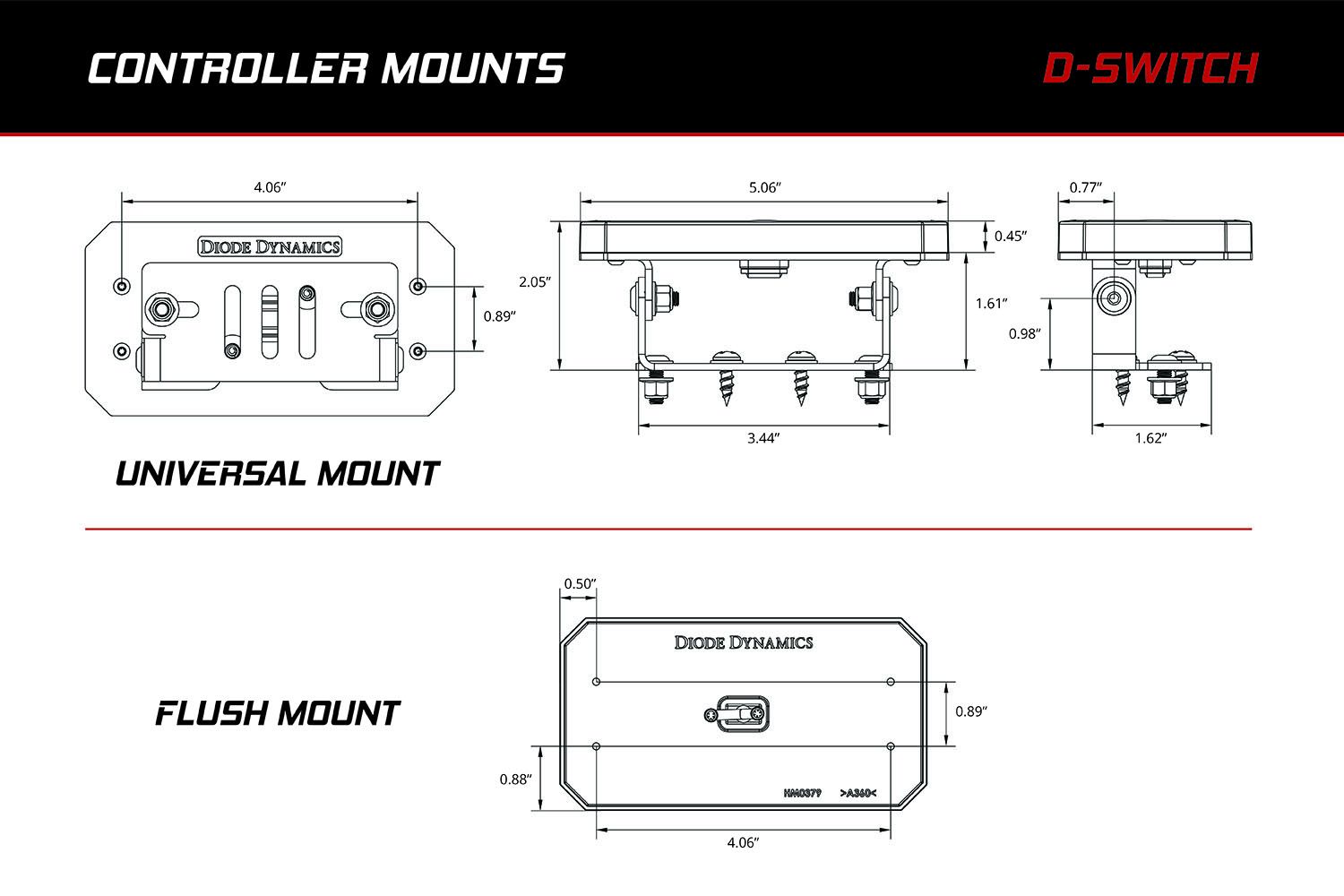 Diode Dynamics Diode Dynamics D-Switch 8-Channel Switch Panel-10