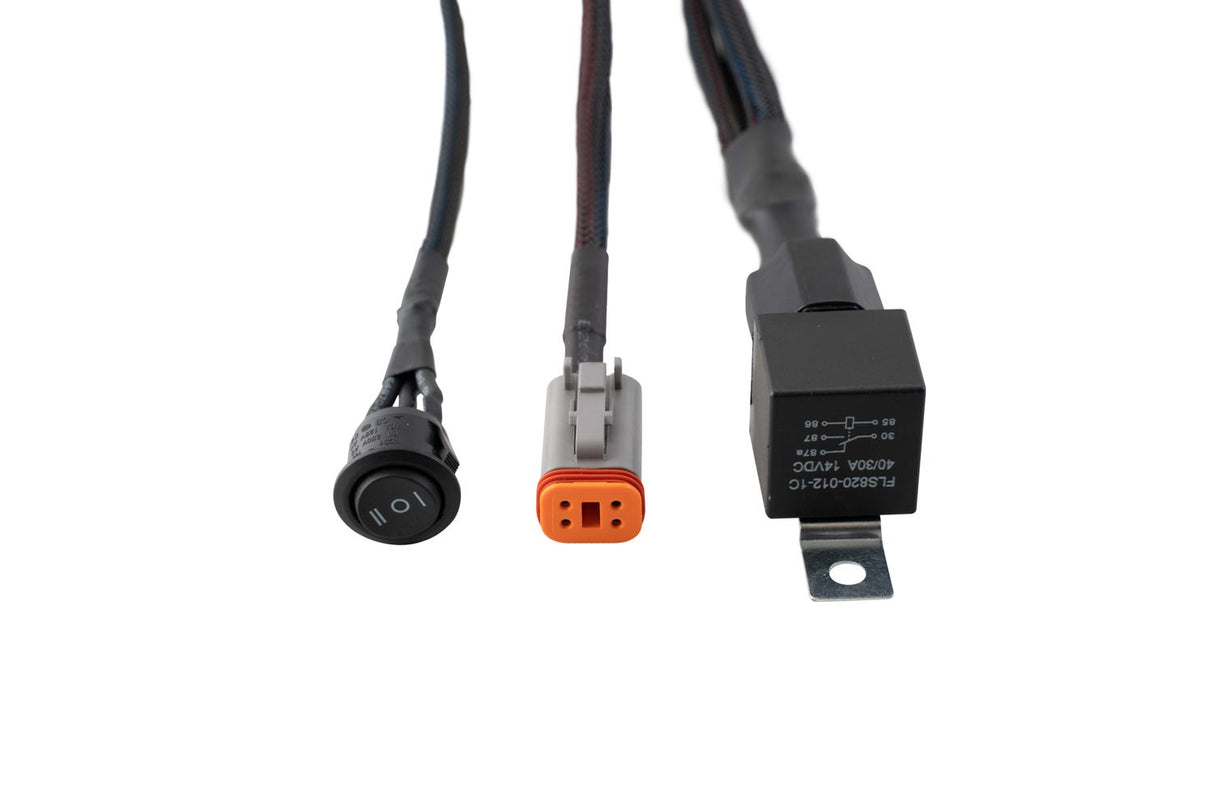 Diode Dynamics Heavy Duty Single Output 4-pin Wiring Harness-2
