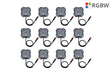 Diode Dynamics RGBW Rock Light Installer Kit w Controller (12-pack)-1