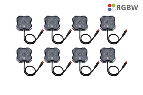 Diode Dynamics RGBW Rock Light Installer Kit w Controller (8-pack)-1