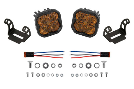Diode Dynamics SS3 Pro ABL Yellow Driving (Pair)-1