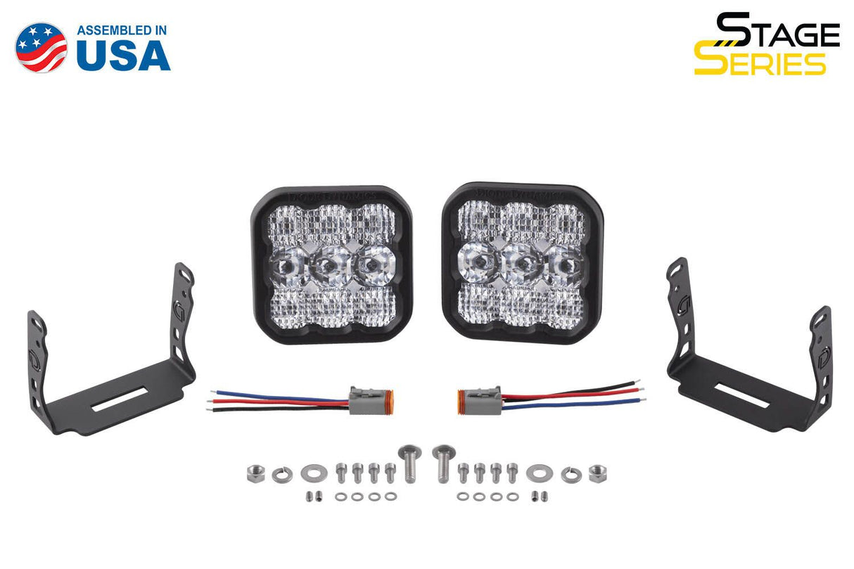 Diode Dynamics SS5 LED Pod Pro White Driving (Pair)-8