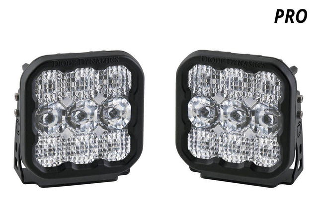 Diode Dynamics SS5 LED Pod Pro White Spot (Pair)-1
