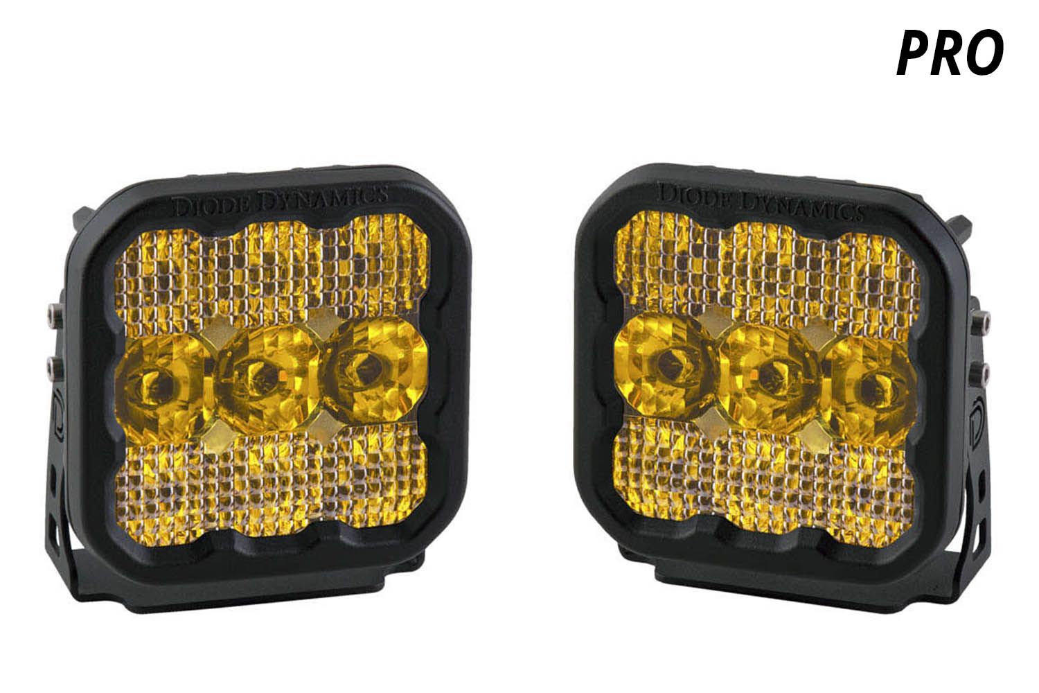 Diode Dynamics SS5 LED Pod Pro Yellow Combo (Pair)-1