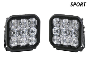 Diode Dynamics SS5 LED Pod Sport White Combo (Pair)-1