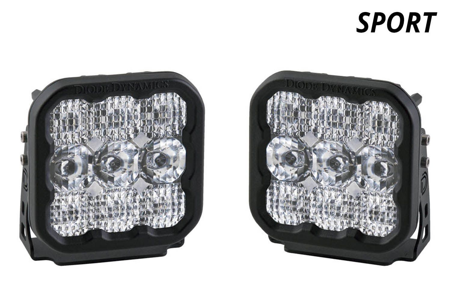 Diode Dynamics SS5 LED Pod Sport White Driving (Pair)-1