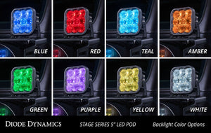 Diode Dynamics SS5 LED Pod Sport White Driving (Pair)-5