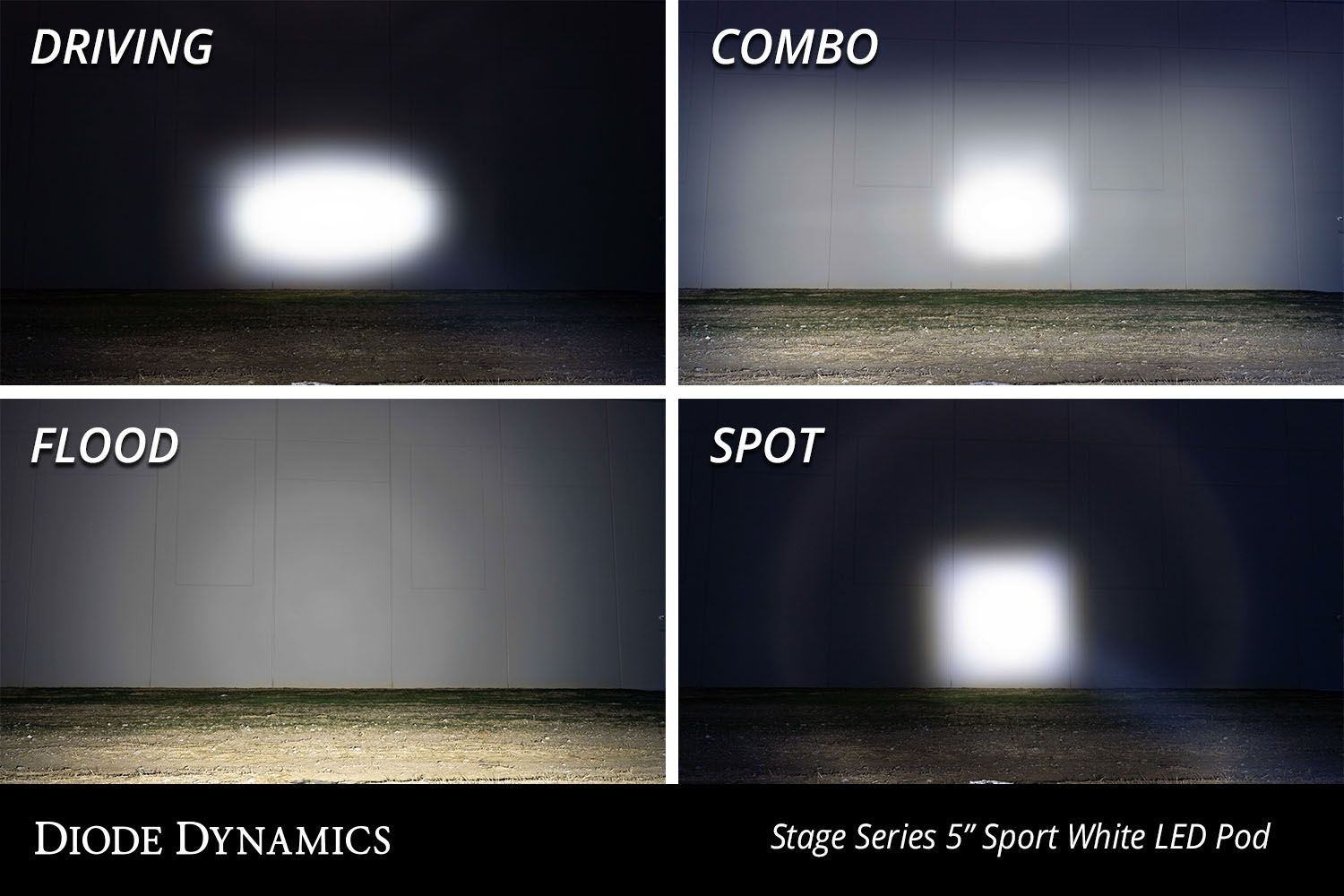 Diode Dynamics SS5 LED Pod Sport White Driving (Pair)-6