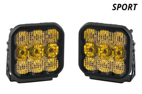 Diode Dynamics SS5 LED Pod Sport Yellow Combo (Pair)-1