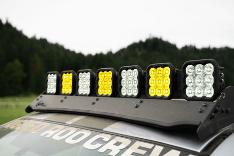 Diode Dynamics SS5 Sport Universal CrossLink 7-Pod Lightbar Yellow Combo-2