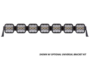 Diode Dynamics SS5 Sport Universal CrossLink 7-Pod Lightbar Yellow Combo-3