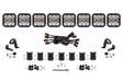 Diode Dynamics SS5 Sport Universal CrossLink 8-Pod Lightbar Yellow Combo-1
