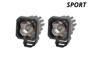 Diode Dynamics SSC1 LED Pod Sport White Flood ABL (Pair)-1