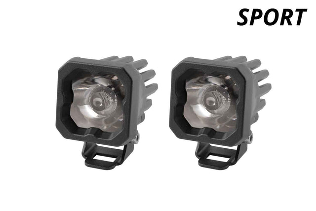 Diode Dynamics SSC1 LED Pod Sport White Flood ABL (Pair)-1