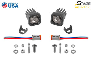 Diode Dynamics SSC1 LED Pod Sport White Flood ABL (Pair)-8