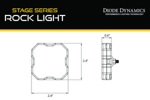 Diode Dynamics Single-Color Rock Light Installer Kit (12-pack)-10