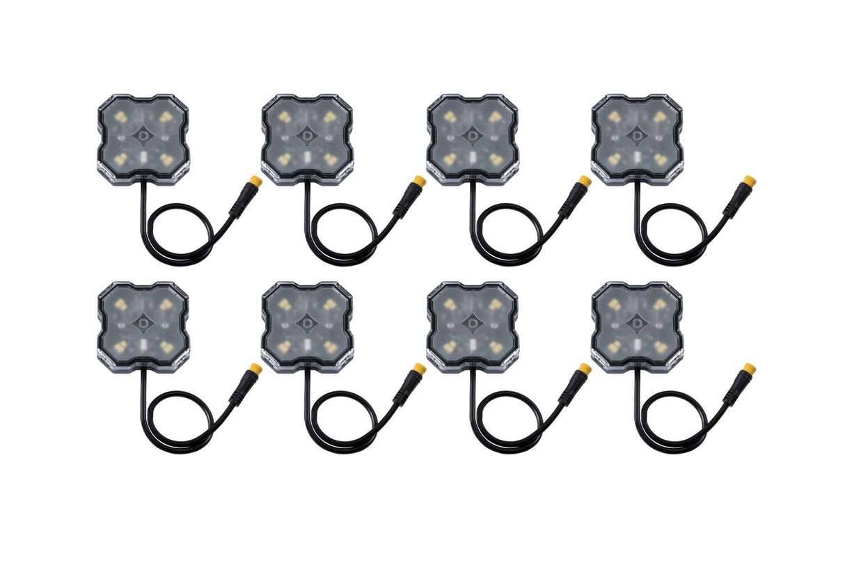Diode Dynamics Single-Color Rock Light Installer Kit (8-pack)-1