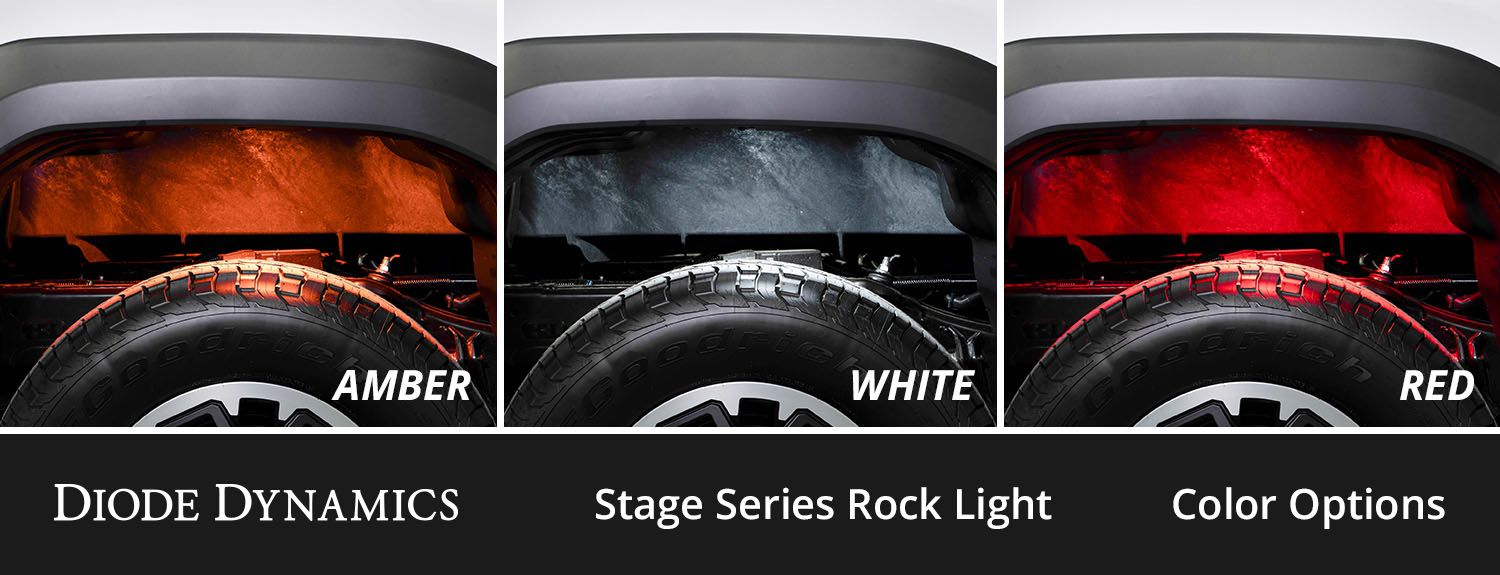 Diode Dynamics Single-Color Rock Light Installer Kit (8-pack)-6