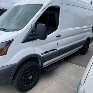 RB Components Transit Van Side Steps DSS,PSL