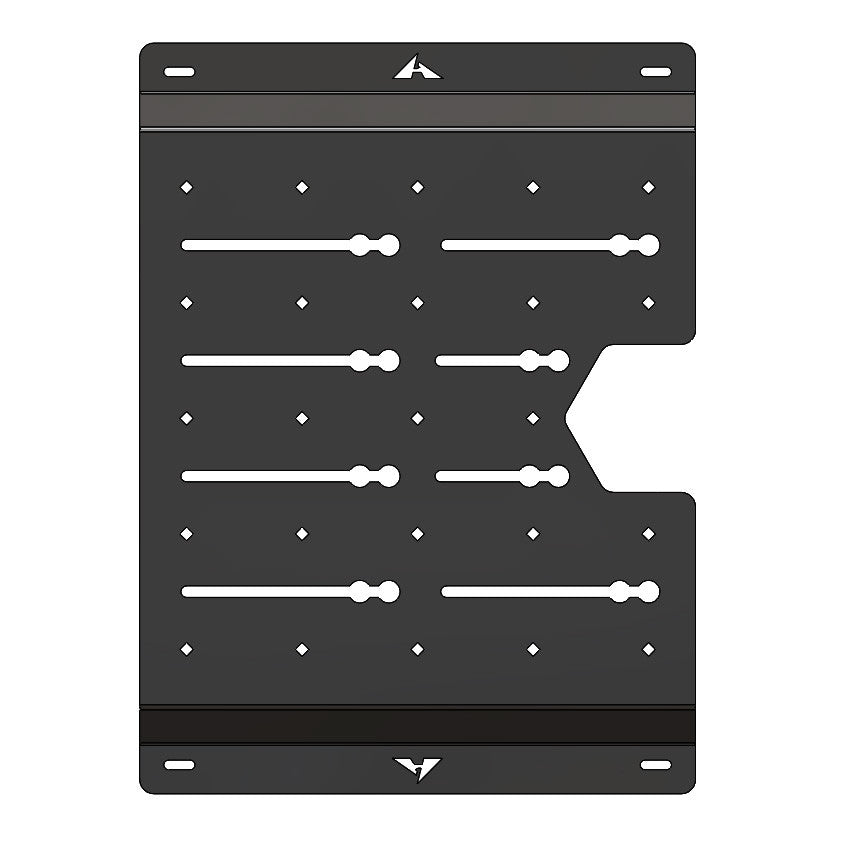 Aluminess Large Frontloader Bolt-On Mounting Plate