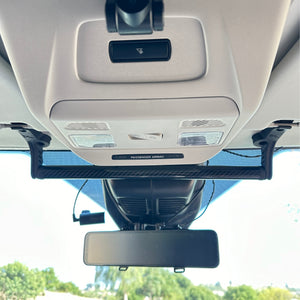 TERRA X Ford Transit Visor Mount - VISORDOK – Carbon Fiber Mount for Navigation & Devices