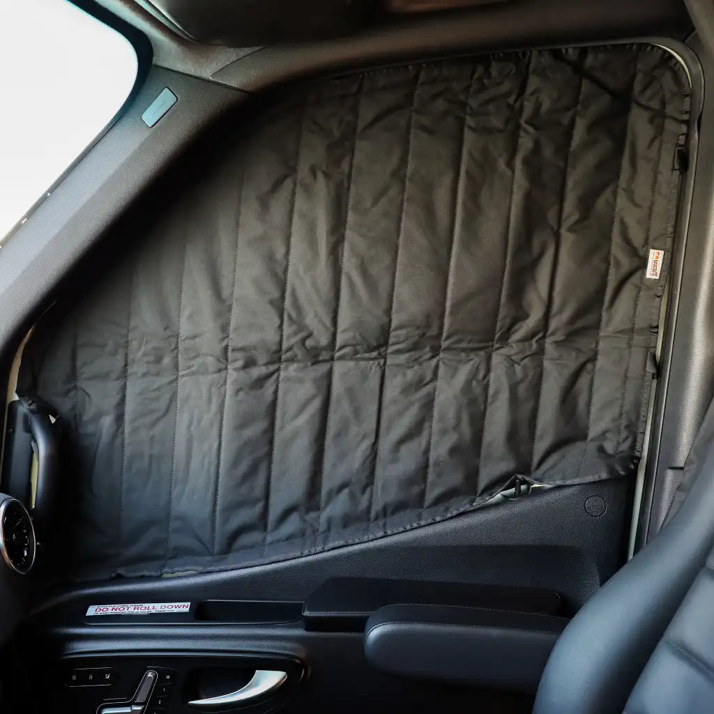 Canyon Adventure Vans CLIMA-SHADE Insulated Front Door Window Covers - SET