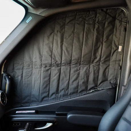 Canyon Adventure Vans CLIMA-SHADE Insulated Front Door Window Covers - SET