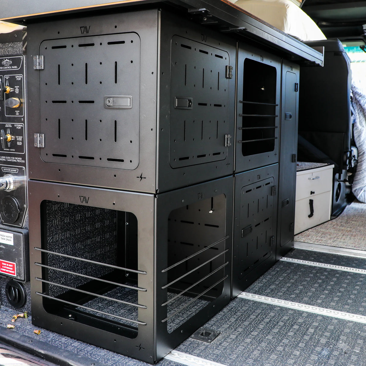Canyon Adventure Vans GSS PRO - Garage Storage System For The Storyteller Mode