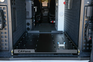 Canyon Adventure Vans Garage Slide Out Deck for Grit Overland