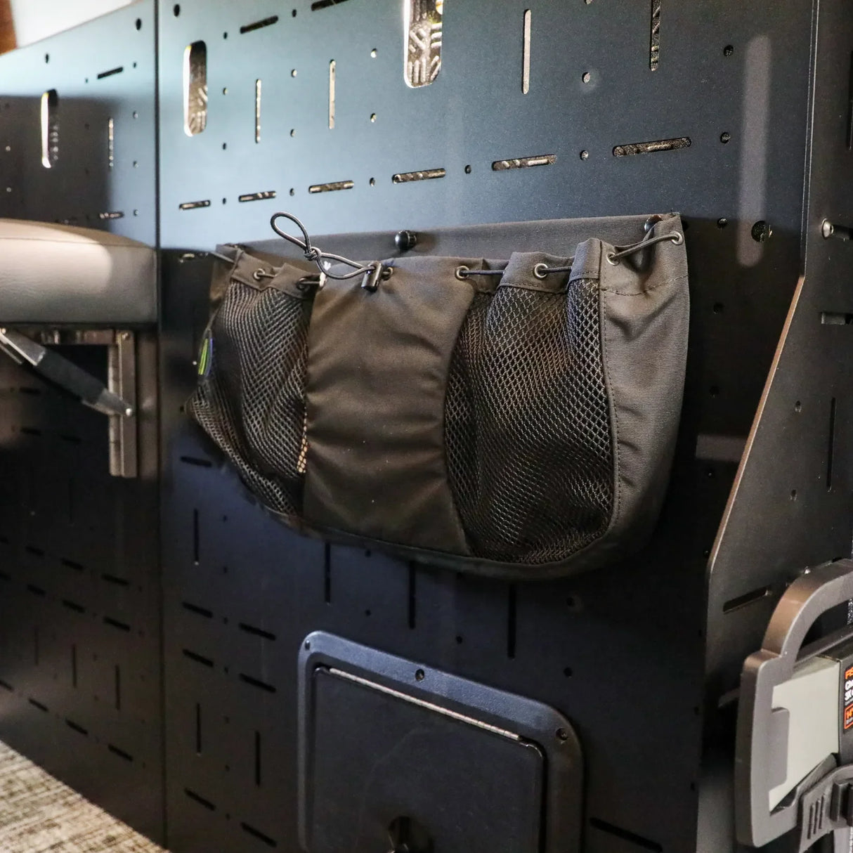 Canyon Adventure Vans Passenger Gear Wall Pro for Storyteller Overland