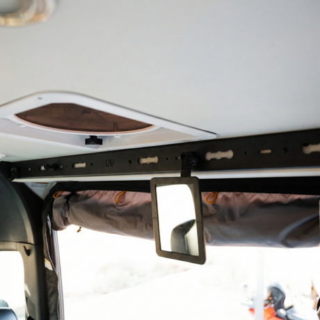 Canyon Adventure Vans L-Track PRO for Overhead Sliding Door for Storyteller Overland Mode