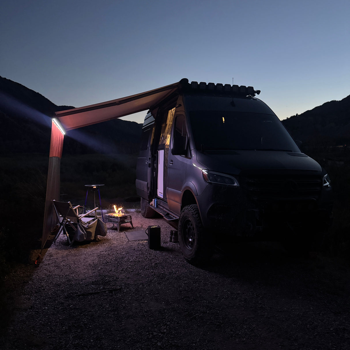 Canyon Adventure Vans Canyon Awning Shade Extension