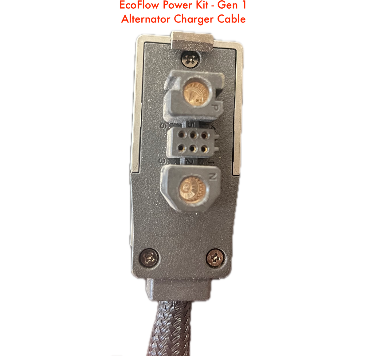 EcoFlow Power Hub Alternator Charge Cable - 20 ft, 6 AWG      