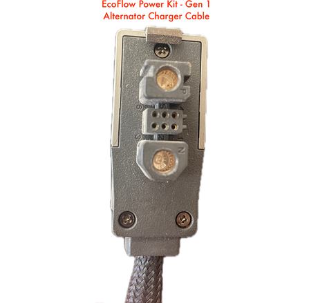 EcoFlow Power Hub Alternator Charge Cable - 20 ft, 6 AWG      