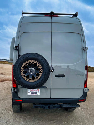 Sandy Vans Spare Tire Bracket
