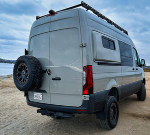 Sandy Vans Spare Tire Bracket