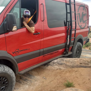 Van Compass 2023+ Mercedes Sprinter 144" AWD Rocker Guards