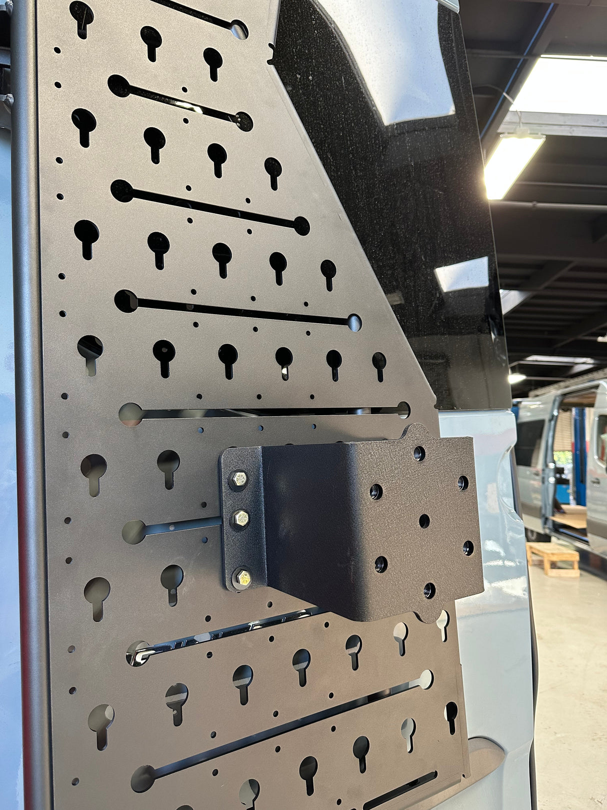 Sandy Vans Spare Tire Bracket