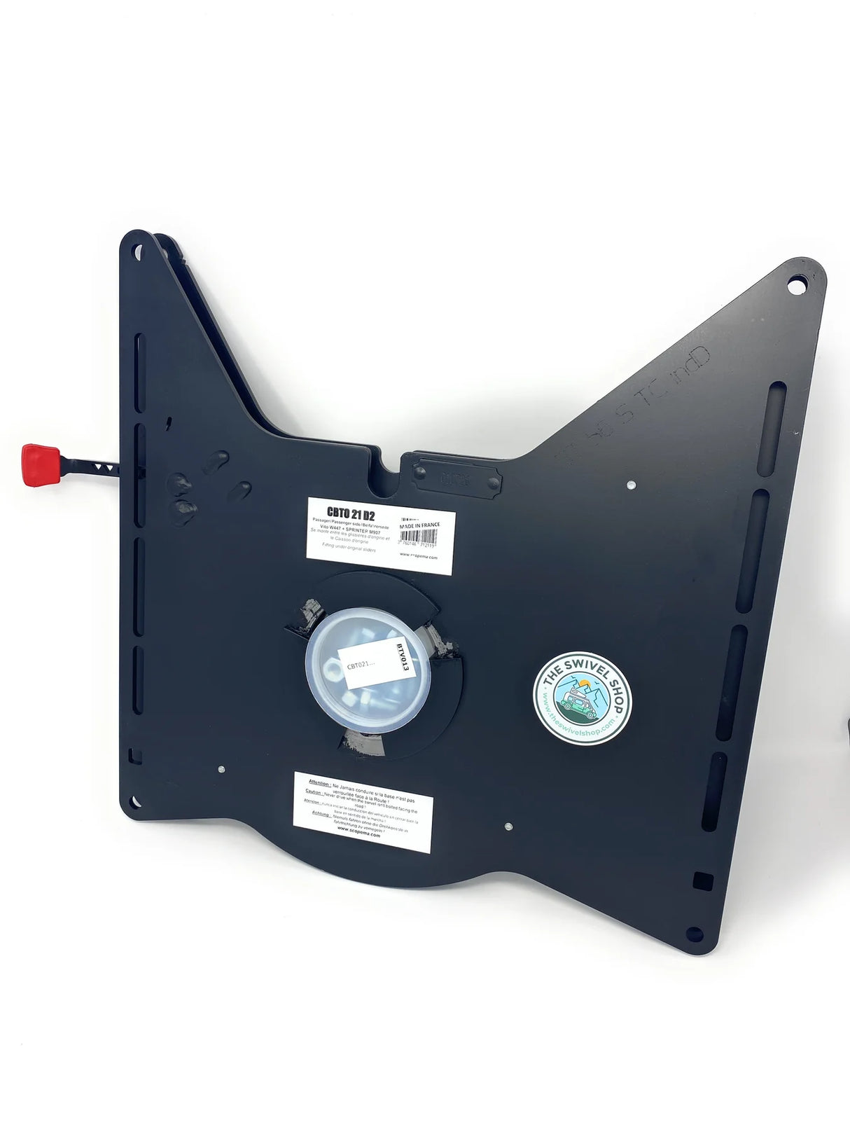 Mercedes Metris Scopema Seat Swivels (2015-2023)_Passenger Side_Angle - Campervan HQ