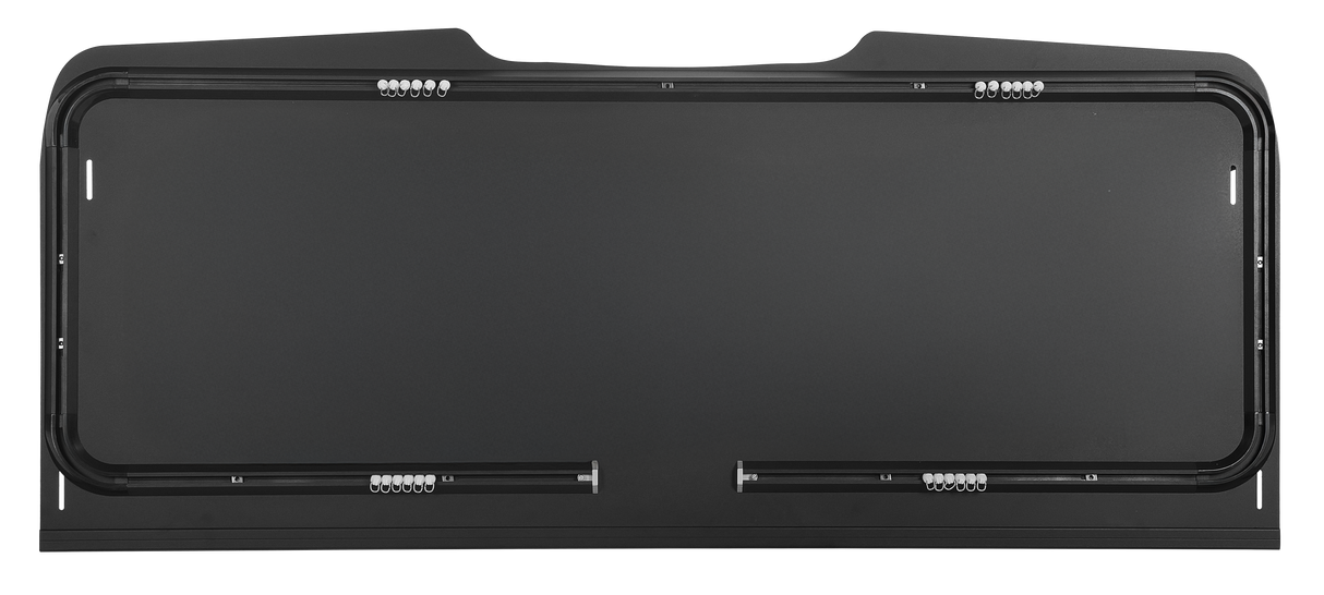 Tec Vanlife Mercedes Sprinter Aluminum Headliner Shelf with Built-in Curtain Rails