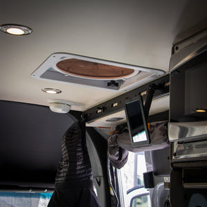 Canyon Adventure Vans L-Track PRO for Overhead Sliding Door for Storyteller Overland Mode