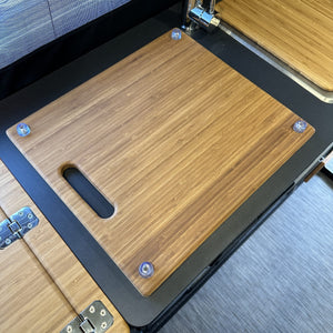 Canyon Adventure Vans Bamboo Cutting Board - Natural