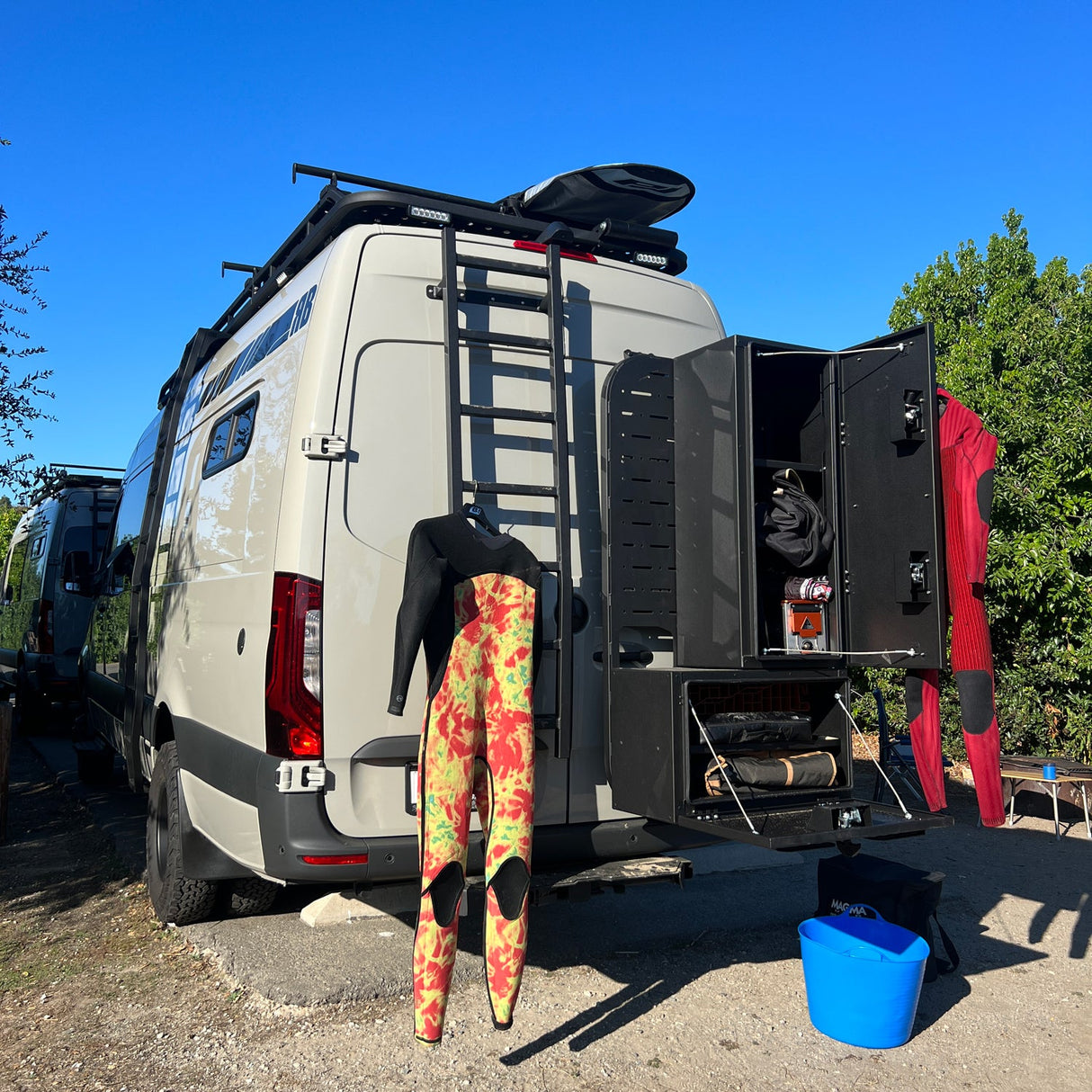 RB Components Rear Door Storage Box - Small Horizontal