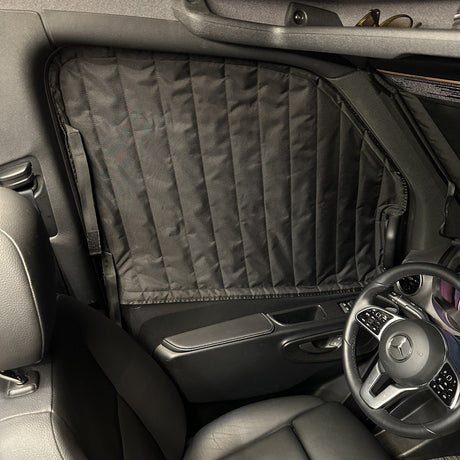 Canyon Adventure Vans CLIMA-SHADE Insulated Front Door Window Covers - SET