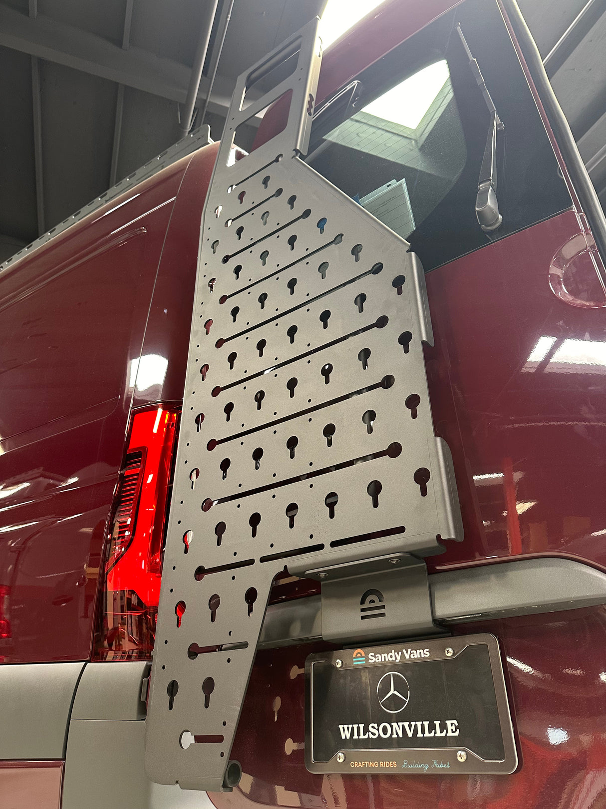 Sandy Vans Mercedes Sprinter Port Rack