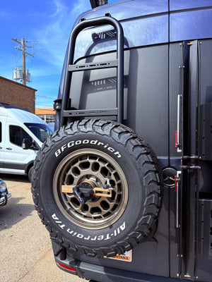 Rover Vans 2019+ Mercedes Sprinter Tire/ Ladder Carrier Combo