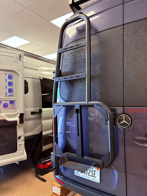 Rover Vans 2019+ Mercedes Sprinter Tire/ Ladder Carrier Combo