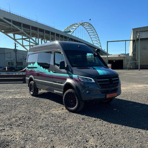 Terrawagen Desert Defender Classic Fender Flares – Rounded Rear Arch, Single Cut Install for 2019–2025 Sprinter