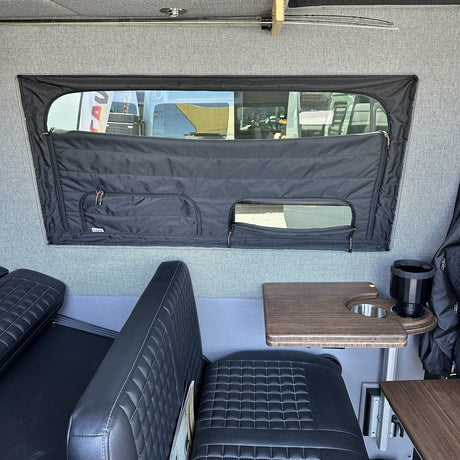 Canyon Adventure Vans CLIMA-SHADE Insulated Groove Lounge Window Cover - STO