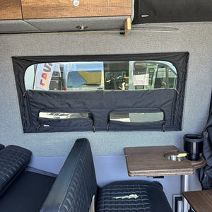 Canyon Adventure Vans CLIMA-SHADE Insulated Groove Lounge Window Cover - STO